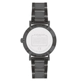 Coach Perry Black Ion Plated Dial Black Steel Strap Watch for Women - 14503641 Authentic Buy Shop Now