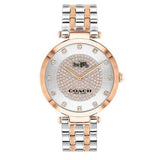 Coach Park Silver Dial Two Tone Steel Strap Watch for Women - 14503644 Authentic Buy Shop Now