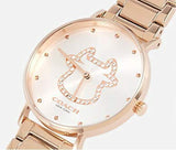 Coach Perry White Dial Rose Gold Steel Strap Watch for Women - 14503708 Authentic Buy Shop Now