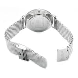 Coach Charles Black Dial Silver Mesh Bracelet Watch for Men - 14602144 Authentic Buy Shop Now