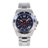 Coach Kent Chronograph Blue Dial Silver Steel Strap Watch for Men - 14602555 Authentic Buy Shop Now
