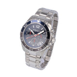 Coach Kent Chronograph Blue Dial Silver Steel Strap Watch for Men - 14602555 Authentic Buy Shop Now