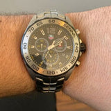 Tag Heuer Formula 1 Senna Limited Edition Chronograph Black Dial Silver Steel Strap Watch for Men - CAZ1013.BA0883 Authentic Buy Shop Now