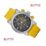 Burberry Sport Chronograph Grey Dial Yellow Rubber Strap Watch for Men - BU7712 Authentic Buy Shop Now