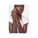 Versace Meander Black Dial Gold Mesh Bracelet Watch for Women - VELW00720 Authentic Buy Shop Now