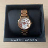 Marc Jacobs Classic White Dial Rose Gold Steel Strap Watch for Women - MJ3582 Authentic Buy Shop Now