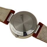 Gucci Interlocking G Quartz Orange Dial Orange Leather Strap Watch For Women - YA133316 Authentic Buy Shop Now