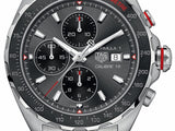 Tag Heuer Formula 1 Automatic Chronograph Grey Dial Silver Strap Watch for Men - CAZ2012.BA0876 Authentic Buy Shop Now