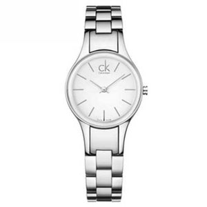 Calvin Klein Simplicity White Dial Silver Steel Strap Watch for Women - K4323185 Authentic Buy Shop Now