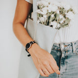 Daniel Wellington Petite Cornwall Black Dial Black Nylon Strap Watch for Women - DW00100247 Authentic Buy Shop Now