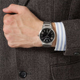 Emporio Armani Sportivo Black Dial Silver Stainless Steel Watch For Men - AR2457 Authentic Buy Shop Now