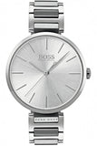 Hugo Boss Allusion Quartz Silver Dial Silver Steel Strap Watch For Women - 1502414 Authentic Buy Shop Now