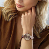 Hugo Boss Allusion Rose Gold Dial Rose Gold Steel Strap Watch For Women - 1502418 Authentic Buy Shop Now
