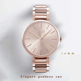 Hugo Boss Allusion Rose Gold Dial Rose Gold Steel Strap Watch For Women - 1502418 Authentic Buy Shop Now