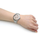 Hugo Boss Premiere Rose Gold Dial Silver Steel Strap Watch for Women - 1502444 Authentic Buy Shop Now
