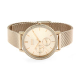 Hugo Boss Infinity Carnation Gold Dial Gold Mesh Bracelet Watch for Women - 1502519 Authentic Buy Shop Now