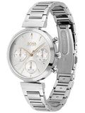 Hugo Boss Flawless Silver Dial Silver Steel Strap Watch for Women - 1502530 Authentic Buy Shop Now