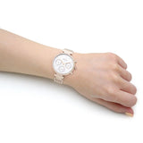 Hugo Boss Flawless Quartz White Dial Gold Steel Strap Watch for Women -1502531 Authentic Buy Shop Now