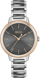 Hugo Boss Signature Grey Dial Silver Steel Strap Watch for Men - 1502569 Authentic Buy Shop Now