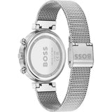 Hugo Boss Flawless Pink Dial Silver Mesh Bracelet Watch for Women - 1502625 Authentic Buy Shop Now