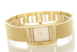 Guess Nouveau Diamonds Gold Dial Gold Mesh Bracelet Watch for Women - W0127L2 Authentic Buy Shop Now