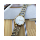 Calvin Klein Stately White Dial Gold Steel Strap Watch for Women - K3G2352W Authentic Buy Shop Now