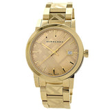 Burberry The City Gold Dial Gold Steel Strap Watch for Women - BU9145 Authentic Buy Shop Now