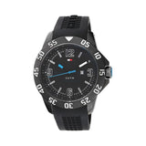 Tommy Hilfiger Sport Multifunction Black Dial Black Rubber Strap Watch for Men - 1790983 Authentic Buy Shop Now