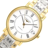 Longines Presence 25.5mm Automatic White Dial Two Tone Steel Strap Watch for Women - L4.321.2.11.7 Authentic Buy Shop Now