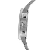Hugo Boss Aeroliner Chronograph White Dial Silver Steel Strap Watch For Men - 1512445 Authentic Buy Shop Now