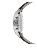 Hugo Boss Aeroliner Chronograph Quartz Grey Dial Brown Leather Strap Watch For Men - HB1512570 Authentic Buy Shop Now