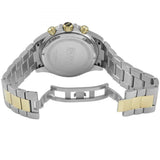 Hugo Boss Ikon Chronograph Silver Dial Two Tone Steel Strap Watch for Men - 1512960 Authentic Buy Shop Now
