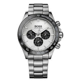 Hugo Boss Ikon White Dial Silver Steel Strap Watch for Men - 1512964 Authentic Buy Shop Now