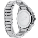 Hugo Boss Aeroliner Chronograph White Dial Silver Steel Strap Watch for Men - 1513182 Authentic Buy Shop Now
