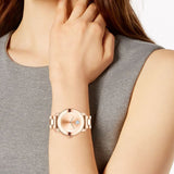 Movado Bold Rose Gold Dial Rose Gold Steel Strap Watch for Women - 3600086 Authentic Buy Shop Now