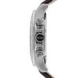 Hugo Boss Ikon White Dial Brown Leather Strap Watch for Men - 1513175 Authentic Buy Shop Now