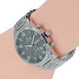 Hugo Boss Aeroliner Black Dial Silver Steel Strap Watch for Men - 1513181 Authentic Buy Shop Now