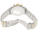 Hugo Boss Areoliner Chronograph White Dial Two Tone Steel Strap Watch for Men - 1513236 Authentic Buy Shop Now