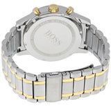 Hugo Boss Areoliner Chronograph White Dial Two Tone Steel Strap Watch for Men - 1513236 Authentic Buy Shop Now