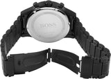 Hugo Boss Aeroliner Black Dial Black Steel Strap Watch for Men - 1513275 Authentic Buy Shop Now