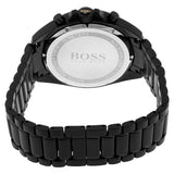 Hugo Boss Onyx Black Dial Black Steel Strap Watch for Men - 1513365 Authentic Buy Shop Now