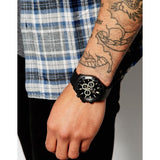 Hugo Boss Ikon Black Dial Black Steel Strap Watch for Men - 1513278 Authentic Buy Shop Now