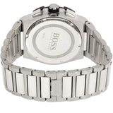 Hugo Boss Supernova Chronograph Black Dial Silver Steel Strap Watch for Men - 1513359 Authentic Buy Shop Now