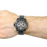 Hugo Boss Supernova Black Dial Two Tone Steel Strap Watch for Men - 1513368 Authentic Buy Shop Now