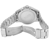 Hugo Boss Jet Black Dial Silver Steel Strap Watch for Men - 1513383 Authentic Buy Shop Now