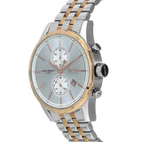 Hugo Boss Jet Silver Dial Two Tone Steel Strap Watch for Men - 1513385 Authentic Buy Shop Now