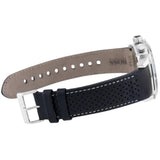 Hugo Boss Rafale Chronograph Quartz Silver Dial Black Leather Strap Watch For Men - 1513403 Authentic Buy Shop Now