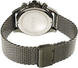 Hugo Boss Ikon Grey Dial Grey Mesh Bracelet Watch for Men - 1513443 Authentic Buy Shop Now