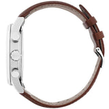 Hugo Boss Navigator Grey Dial Brown Leather Strap Watch for Men - 1513494 Authentic Buy Shop Now