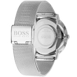Hugo Boss Ikon Grey Dial Grey Mesh Bracelet Watch for Men - 1513443 Authentic Buy Shop Now